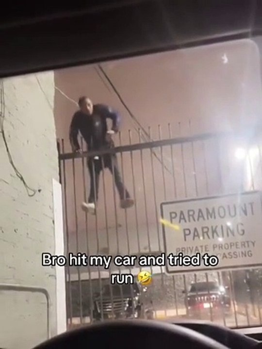 Il tente de s'évader après un accident... raté