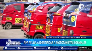 Los Olivos: municipio implementa aplicativo para evitar que vecinos sean asaltos por falsos mototaxistas