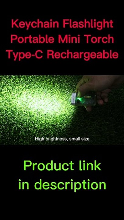 BORUiT V10 EDC Keychain Flashlight Portable Mini Torch