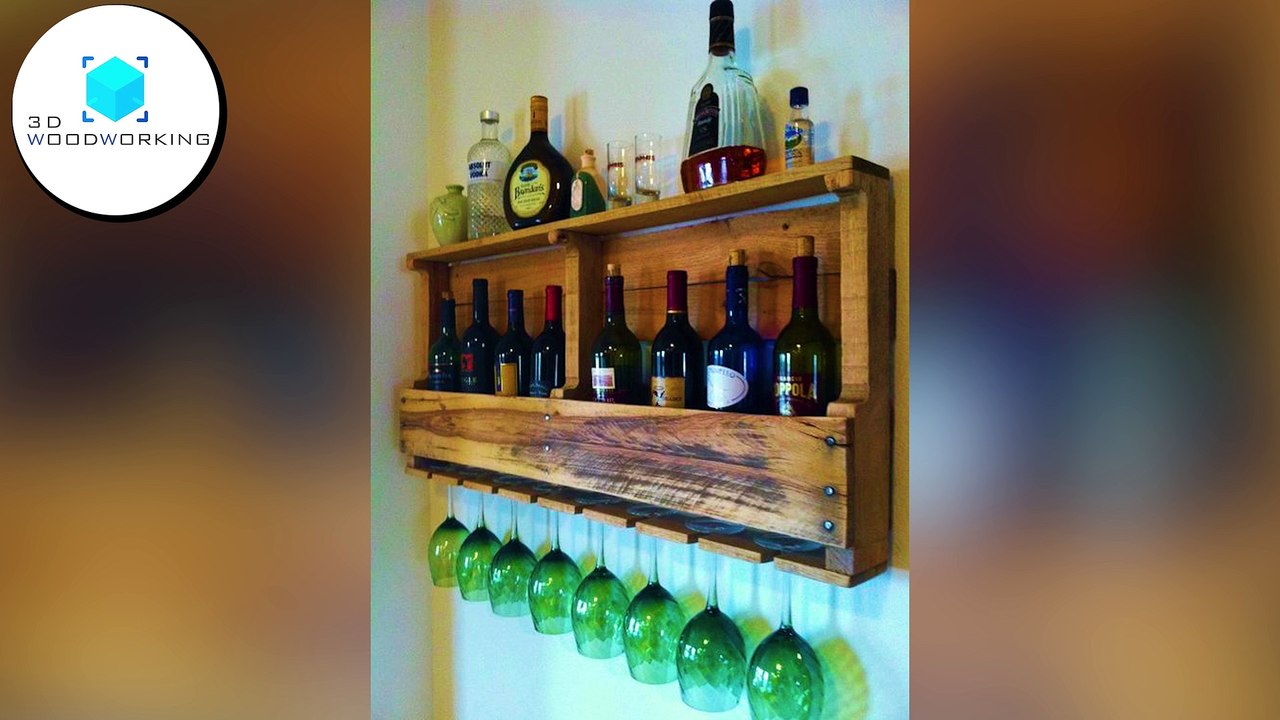 40 Woodworking Wine Racks Projects | 40 Woodworking Wine Rack DIY Ideas