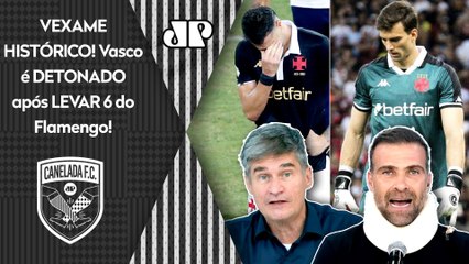 "NÃO DÁ! O VASCO QUEBROU! TOMAR 6 a 1 é para..." GOLEADA HISTÓRICA do Flamengo FERVE DEBATE!