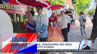 Santacruzan, isinagawa ng mga Pinoy sa South Korea | Unang Balita