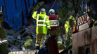 Search for woman in the rubble of Western Sydney explosion continues