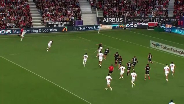 TOP 14 - Essai de Will SKELTON (SR) - Stade Toulousain - Stade Rochelais