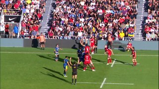 TOP 14 - Essai de Jiuta WAINIQOLO (RCT) - RC Toulon - ASM Clermont