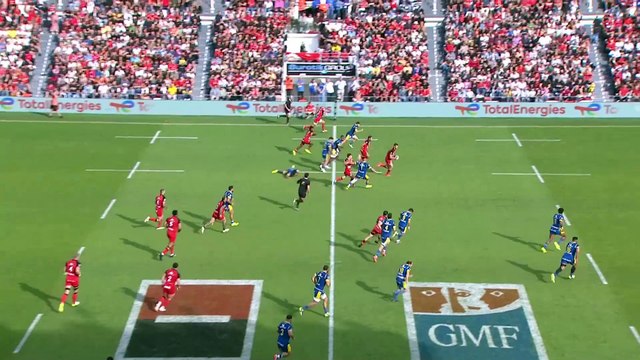 TOP 14 - Essai de Melvyn JAMINET (RCT) - RC Toulon - ASM Clermont