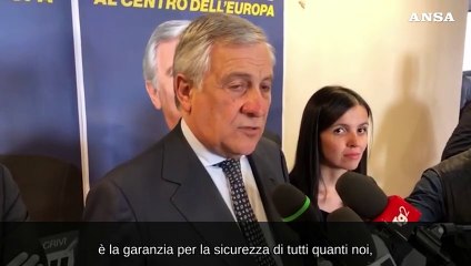 Tajani: "La Nato e' la garanzia per la sicurezza di tutti noi"