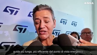 StMicroelectronics di Catania, Vestager: 