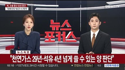 [속보] "포항 영일만 앞바다 막대한 석유·가스 매장 가능성"