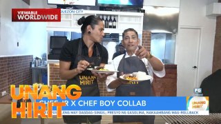 Chef Boy Logro at Chef JR Royol collab! | Unang Hirit