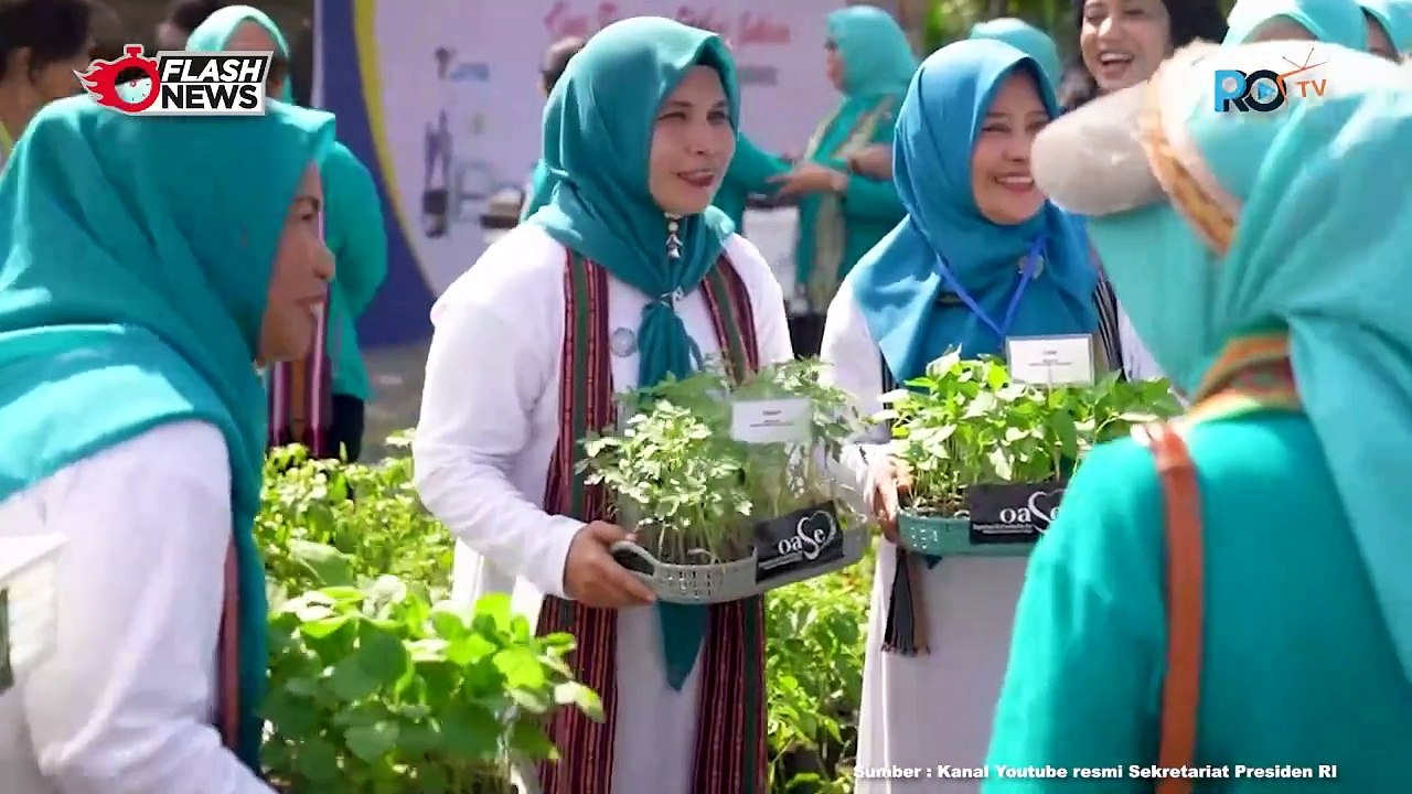 Kunjungan Kerja Ibu Iriana dan Anggota Oase KIM ke NTB: Sosialisasi Pengelolaan Sampah Plastik