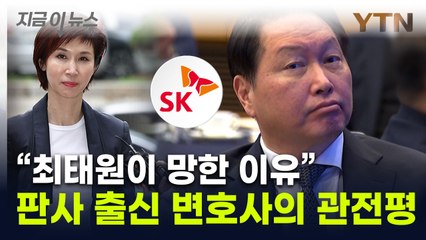 "최태원, 망했다고 봐야..." 판사 출신 변호사, 혹평하며 "자업자득" [지금이뉴스] / YTN