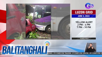 Bus, bumangga sa bahay matapos makatulog umano ang driver | BT