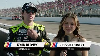 Ryan Blaney discusses Gateway finish, coming up just short