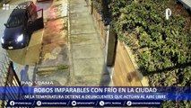 Robos imparables con frío en la ciudad: ni la temperatura detiene a los delincuentes
