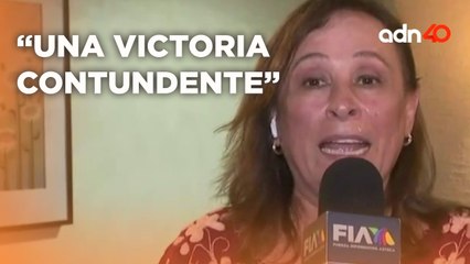 "Una victoria contundente" Rocío Nahle asegura ganar elección en Veracruz