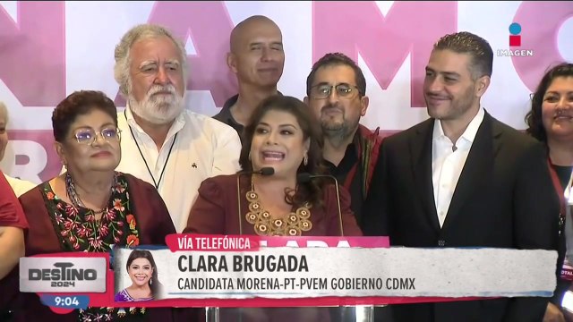 Las encuestas de salida nos dicen que ganamos en CDMX: Clara Brugada