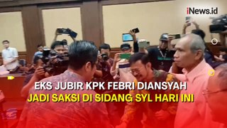 Eks Jubir KPK Febri Diansyah Tiba di Pengadilan Negeri Jakarta Pusat, Siap Beri Kesaksisan di Sidang SYL