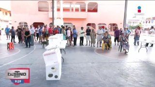 Habitantes de Coyuca de Benítez, Guerrero, salieron a votar con miedo a ataque armado