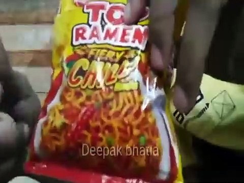 Nissin top ramen chilli noodles