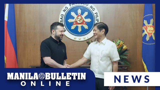 Ukraine President Volodymyr Zelenskyy visits Malacañang