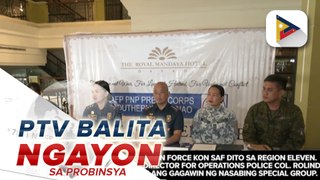 PRO 11, nilinaw na walang malaking SAF deployment operation sa Davao Region