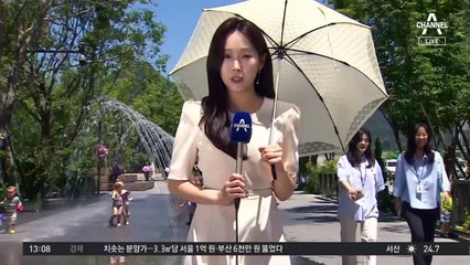 [날씨]덥고 자외선 강해…충청 이남 한때 소나기