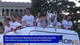 Los Blancos celebrate 15th UCL title with fans in Madrid