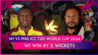WI vs PNG ICC T20 World Cup 2024 Stat Highlights: West Indies Beat Papua New Guinea