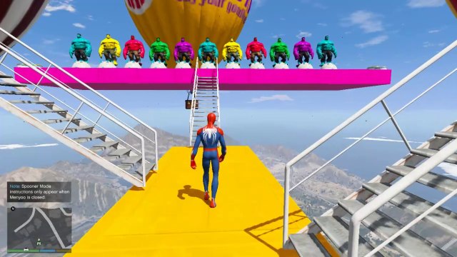 GTA 5 Epic Water Ragdolls Ep,1 | Spider-Man Hulk and minions Jumps/Fails ( Euphoria Physics )