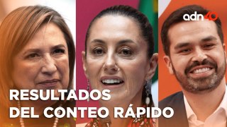 Estos son los resultados del conteo rápido de la elección presidencial  | #LaFuerzaDeTuVoto