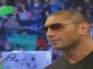 SD! 11/04/08: Batista - Shawn Michaels Face Off