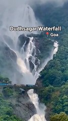 Dudhsagar Waterfall Goa _ Monsoon View(720P_HD)