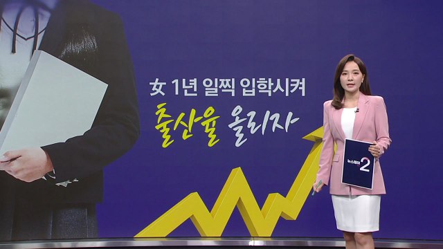 여성 조기 입학 [앵커리포트] / YTN