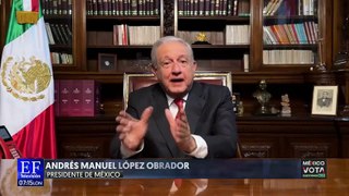 AMLO felicita a Claudia Sheinbaum por su triunfo en las elecciones tras el PREP