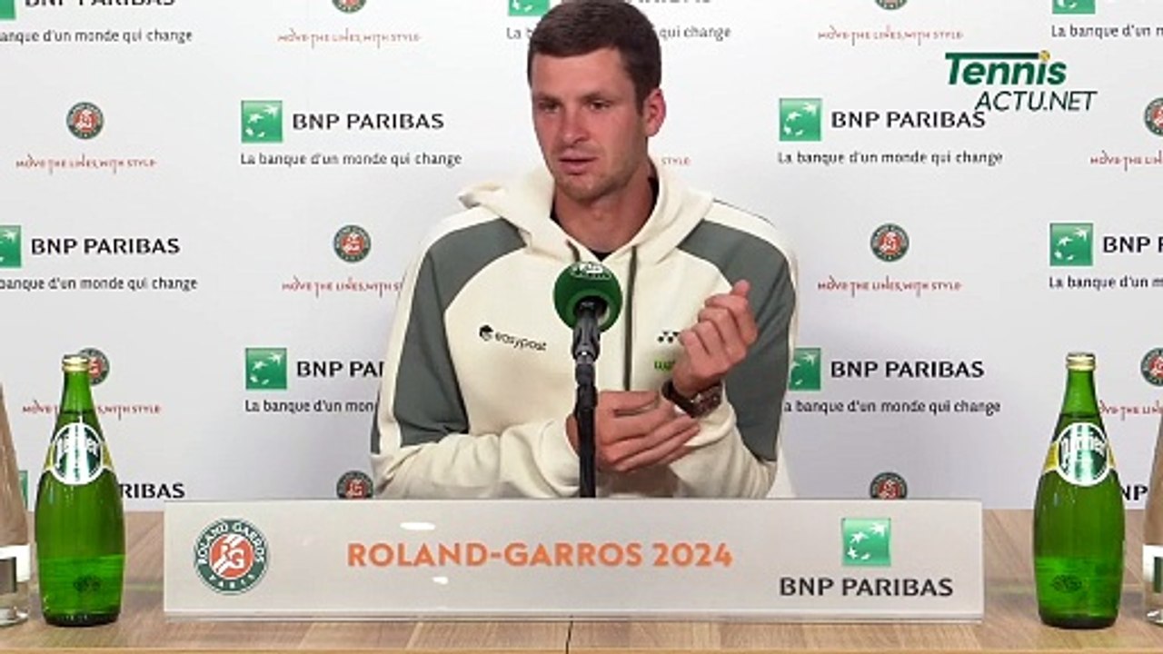 Tennis - Roland-Garros 2024 - Hubert Hurkacz : "I just asked Grigor Dimitrov if he wanted us to change chair umpires..."