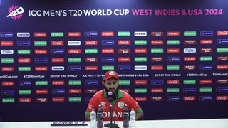 Zeeshan Maqsood on Oman's super over defeat by Namibia