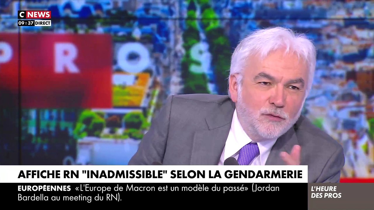 Pascal Praud: "J'ai vu Jordan Bardella (sur BFMTV) dire que tous leurs journalistes étaient Macronistes. C'est sans doute vrai, comme dans toutes les rédactions !" - Regardez