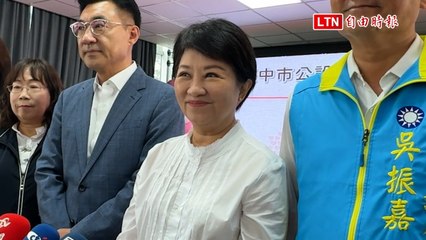 台中市長盧秀燕回應被點名角逐國民黨主席：專注工作不談政治