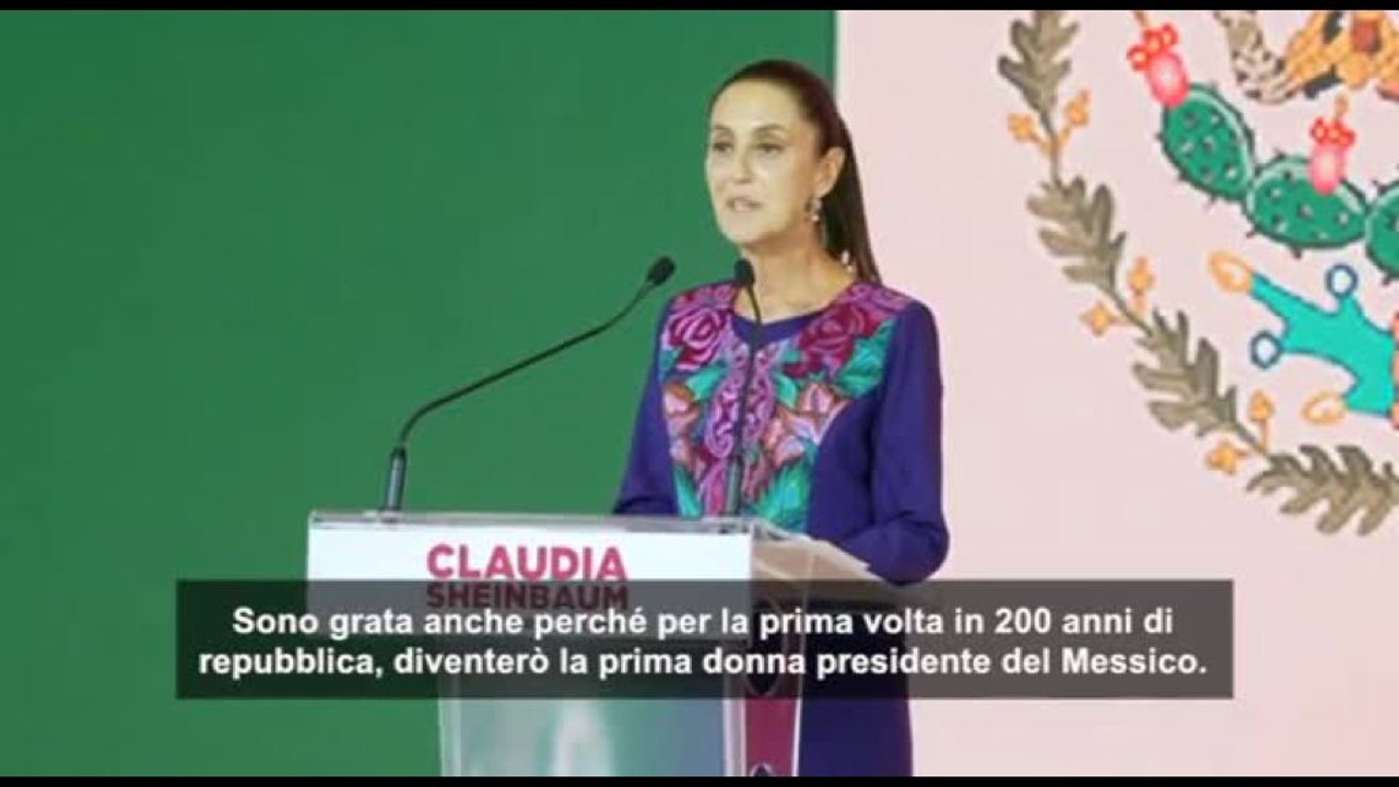 Messico: Sheinbaum è la prima donna in 200 anni presidente del paese