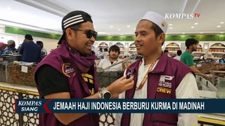 Begini Kepadatan Tempat Jemaah Haji Indonesia Berburu Kurma di Madinah