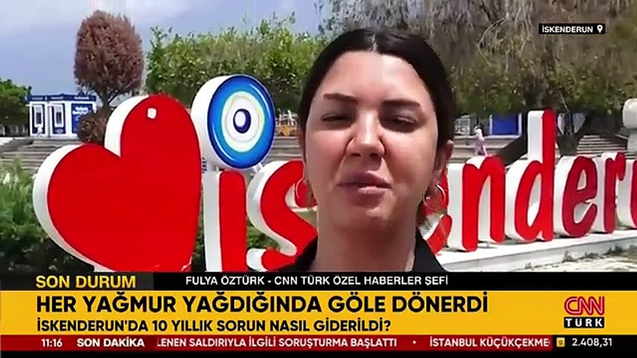 İskenderun'da "sel" nedeni ortaya çıktı! Belediye başkanı CNN TÜRK'e açıkladı
