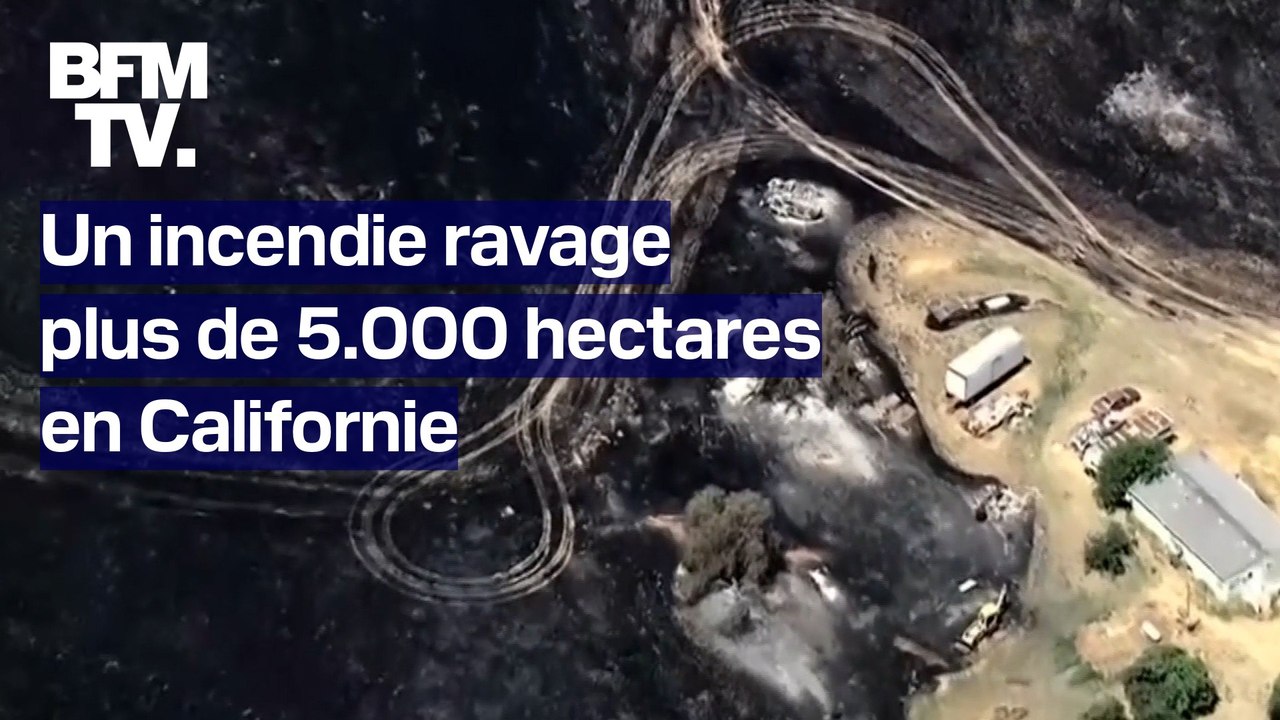 La Californie ravagée par les flammes, 5.000 hectares déjà partis en fumée