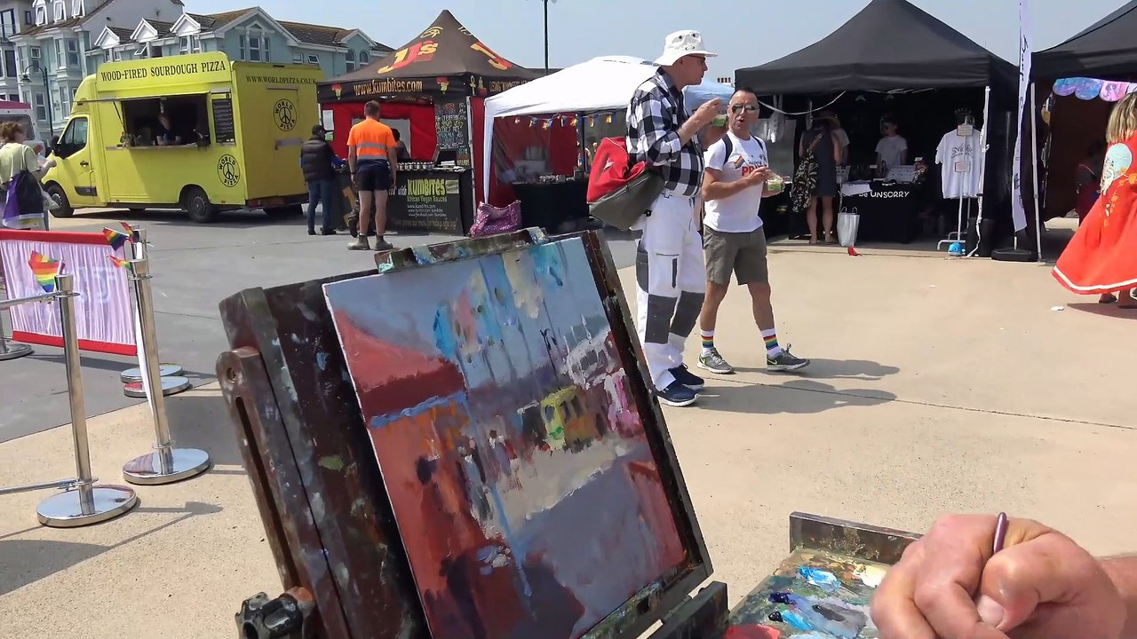 Penzance Cornwall Gay LGBTQIA+ Pride F Lton John  Elton John Impersonator Part 4