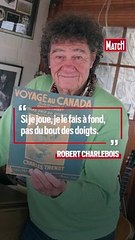 Robert Charlebois reçoit Paris Match