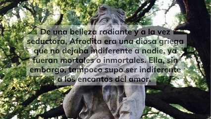 Afrodita: diosa del amor y la belleza