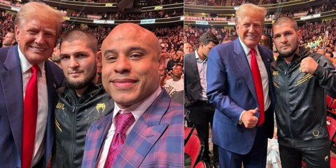 Rus dövüşçü Nurmagomedov'un Filistin konusunda Trump' olan güveni dikkat çekti