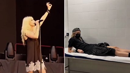 Taylor Momsen bitten by bat while performing live in Spain