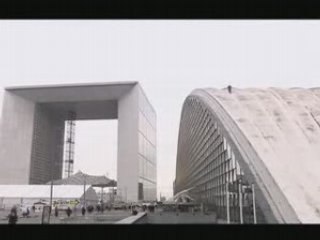 Red Bull Julien Dupont La Defense FMX sur toit CNIT