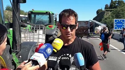 Martí Planas, portaveu de Revolta Pagesa: 
